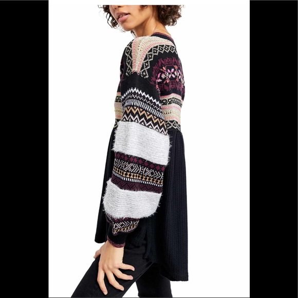 NWT Free People Cozy Cottage Sweater - Picture 7 of 15